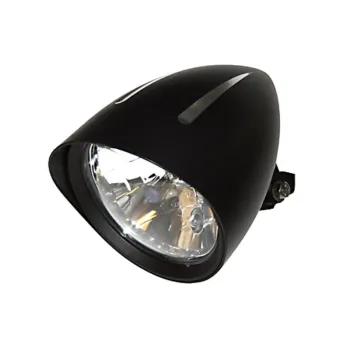 cafe 4 racer - 4 1/2 palcová přední lampa ve stylu Harley - Shin Yo Přední světla se spodním úchytem 