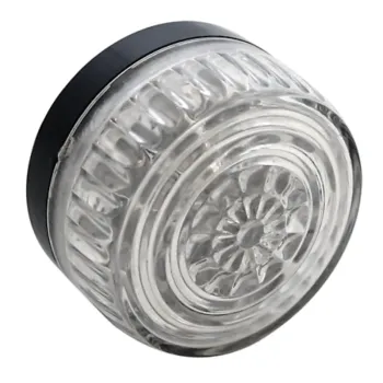 cafe 4 racer - Kellermann LED indicator / position light Bullet 1000 PL white, black, clear glass - Kellermann 2in1 and 3in1  4029265832009