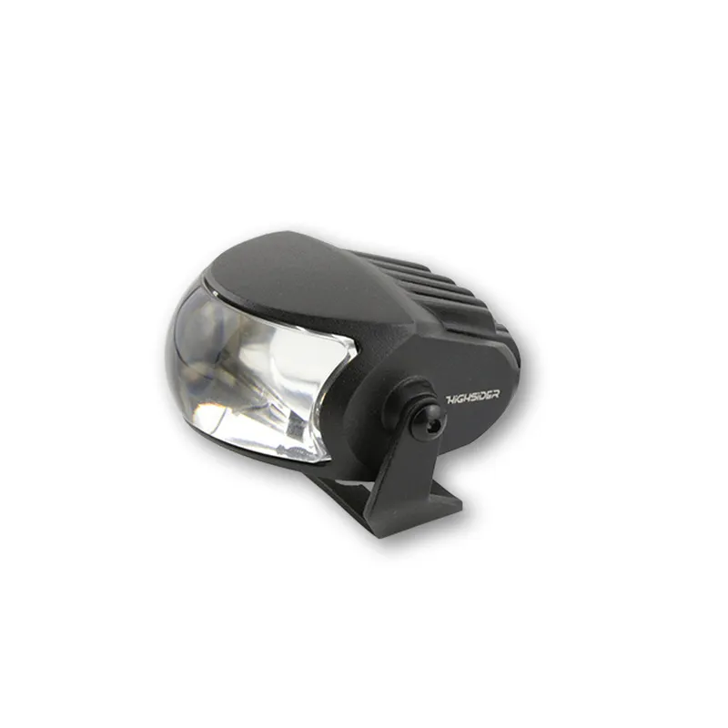 cafe 4 racer - Reflektor HIGHSIDER COMET HIGH LED, matná černá barva - Highsider Přídavné světlomety 4054783256914
