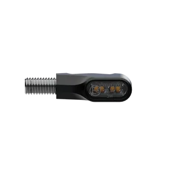 cafe 4 racer - LED indikátory HIGHSIDER VENTURA-X, tónovaná skla - Highsider Standardní ukazatele směru 4054783727445