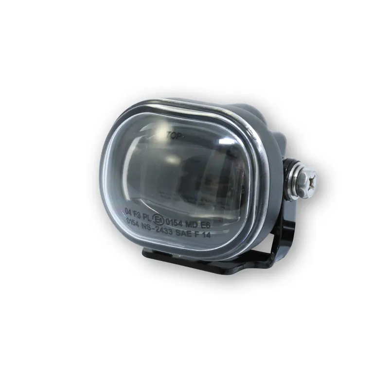 cafe 4 racer - HIGHSIDER LED MICRO mlhová světla, obdélníková, černá - Highsider Mlhová světla 4054783191956