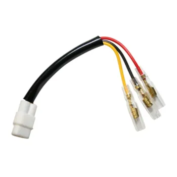 cafe 4 racer - Adaptér Kabel "Blinkr" Indian FTR 1200 Japonsko 2-Pin Kulatý Konektor Samice Ø 3.5mm Pár - HS MOTO Germany Kabelové adaptéry 4251926905832