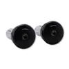 cafe 4 racer - HIGHSIDER Handlebar end CURVE, black - Highsider Bar Ends 4054783209859
