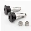 cafe 4 racer - HIGHSIDER Handlebar end CURVE, black - Highsider Bar Ends 4054783209859