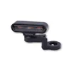 cafe 4 racer - HIGHSIDER LED indicators with CNC mirror attachment TYPE 2, black - Highsider Special indicators 4054783314621