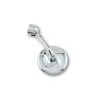 cafe 4 racer - HIGHSIDER handle bar end mirror CLASSIC, chrómový povrch - Highsider Zrkadlá do riadítok 4054783225811