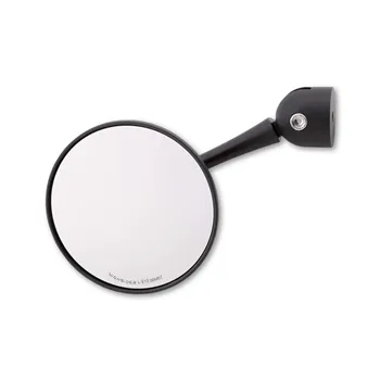 cafe 4 racer - HIGHSIDER handle bar end mirror CLASSIC, chrómový povrch - Highsider Zrkadlá do riadítok 4054783225811