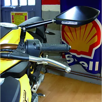 cafe 4 racer - HIGHSIDER TOREZZO mirror with LED indicators - Highsider Mirros with signal turns or position light 4054783041183