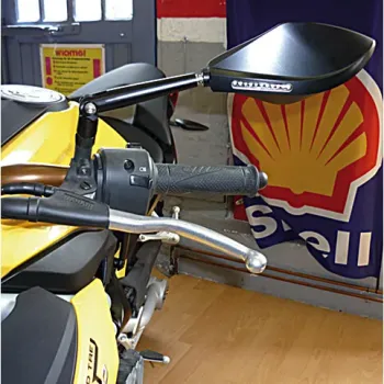 cafe 4 racer - HIGHSIDER TOREZZO mirror with LED indicators - Highsider Mirros with signal turns or position light 4054783041183