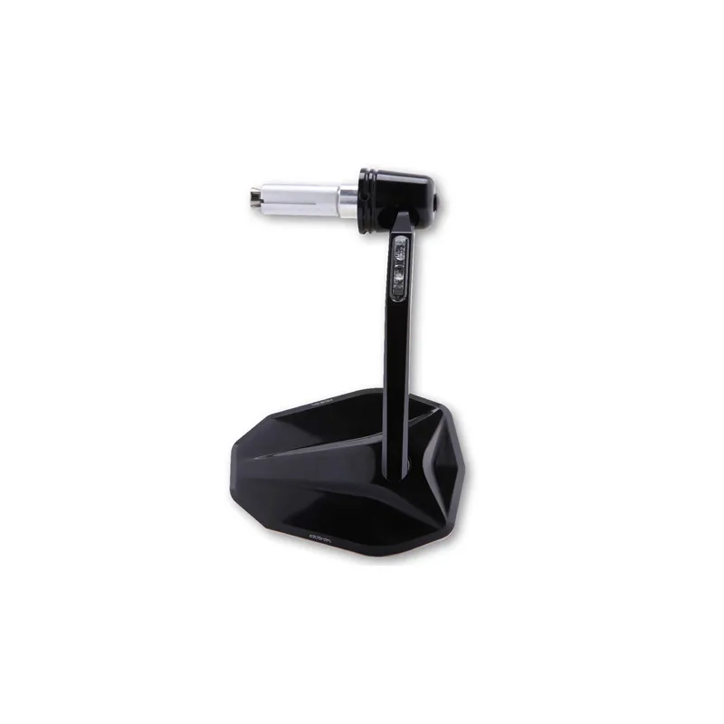 cafe 4 racer - HIGHSIDER Handlebar end mirror VICTORY EVO with LED indicator - Highsider Mirros with signal turns or position light 4054783197804