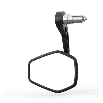 cafe 4 racer - HIGHSIDER ESAGANO-RS EVO handlebar end mirror - Highsider Bar end mirrors 4054783687633