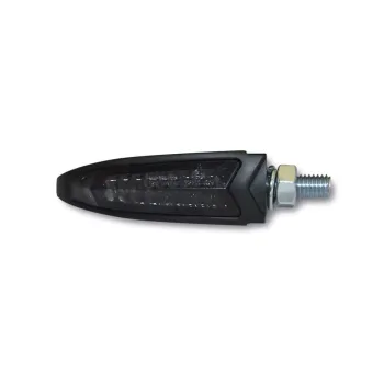 cafe 4 racer - HIGHSIDER LED indicator/position light ARC, black - Highsider Standard indicators 4054783025800