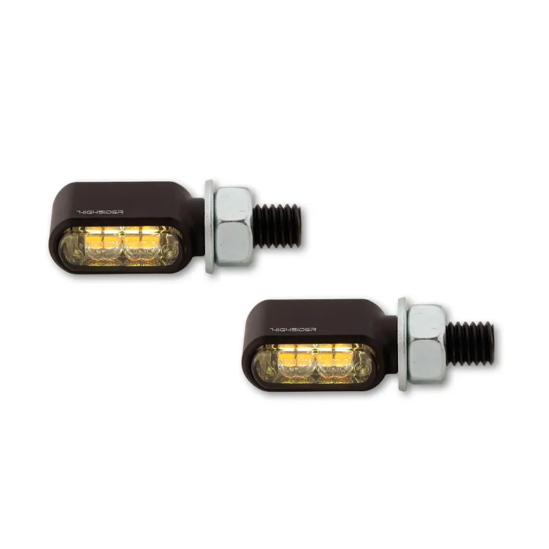 cafe 4 racer - HIGHSIDER LED indicator/position light LITTLE BRONX - Highsider Standard indicators 4054783560707