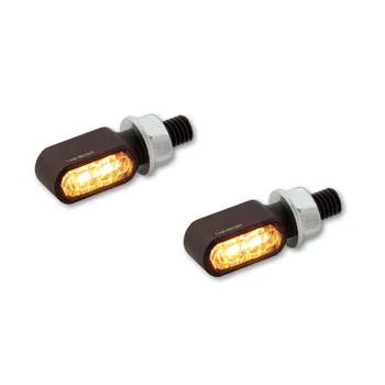 cafe 4 racer - HIGHSIDER LED indikátor/poziční světlo LITTLE BRONX - Highsider Standardní ukazatele směru 4054783560707
