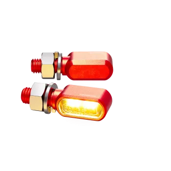 cafe 4 racer - HIGHSIDER LED indikátor/poziční světlo LITTLE BRONX - Highsider Standardní ukazatele směru 4054783560707