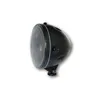 cafe 4 racer - HIGHSIDER 5 3/4 inch LED Headlight ATLANTA čierny/chróm - Highsider Predné svetlá so spodným úchytom 