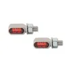 cafe 4 racer - HIGHSIDER LED tail light, brake light, indicators LITTLE BRONX SILVER - Highsider 2in1 and 3in1  4054783560660