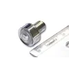cafe 4 racer - Highsider Mono LED směrovky chromové - Highsider Směrová světla na řídítkách 4054783024582