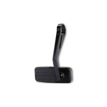 cafe 4 racer - Handlebar End Mirrors "NOVARA" M6-PIA Black Aluminum Pair incl. Handlebar Weights M6 Aprilia / Moto - HS MOTO Germany Bar end mirrors 4251926906501