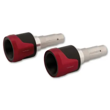 cafe 4 racer - HIGHSIDER Handlebar end CURVE, black - Highsider Bar Ends 4054783209859
