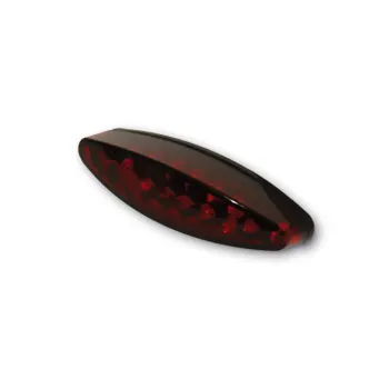 cafe 4 racer - Nitro, mini fender LED taillight. Chrome. Red lens - MCS LED Rear lights 