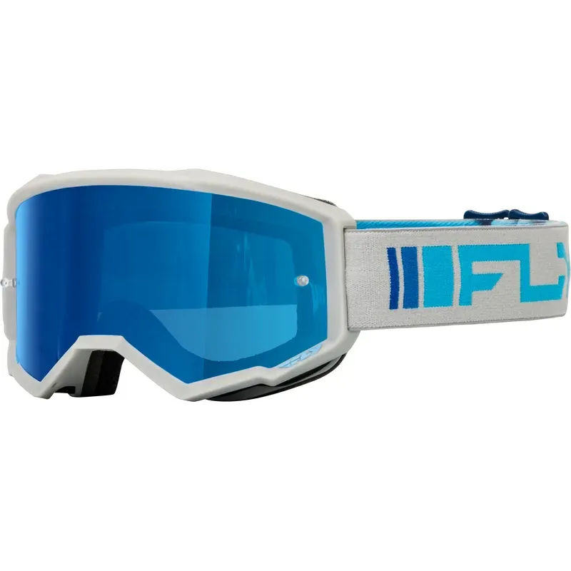 cafe 4 racer - FLY GOGGLE ZONE 24, RED/SIL - FLY RACING Googles 191361408267