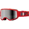 cafe 4 racer - FLY GOGGLE ZÓNA 24, ČERVENÁ/STRIEBORNÁ - FLY RACING Okuliare 191361408267
