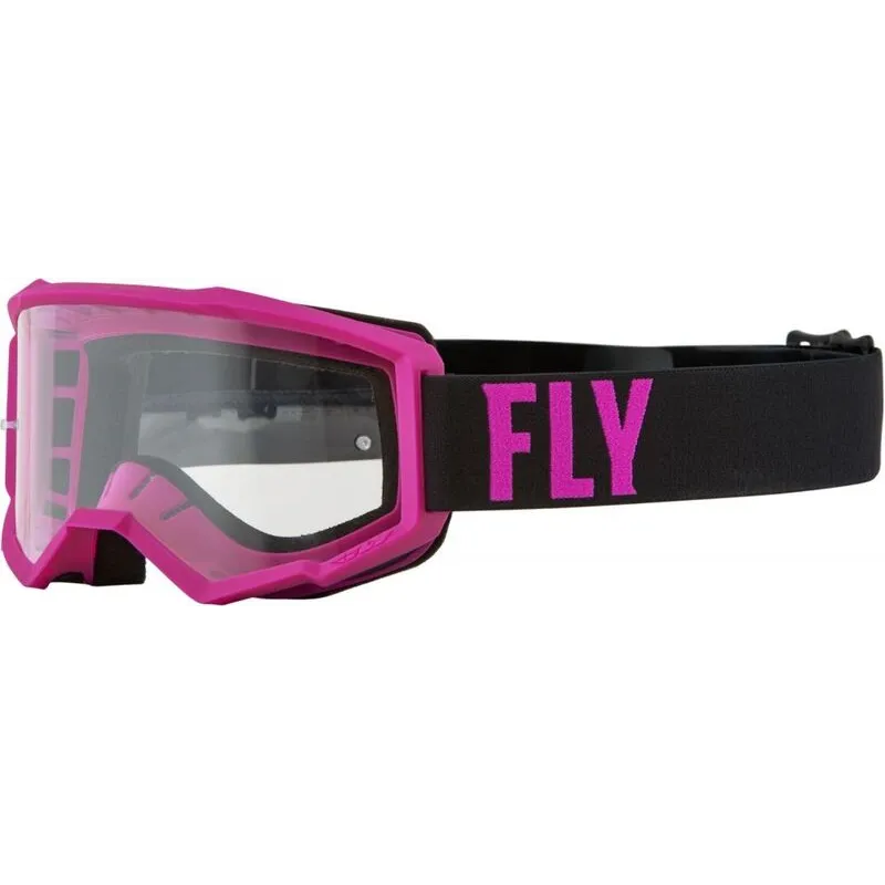 cafe 4 racer - FLY GOGGLE FOCUS, PNK/CLR - FLY RACING Googles 191361300325