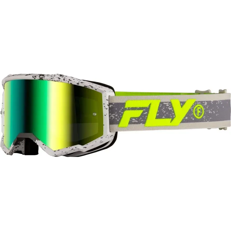 cafe 4 racer - FLY GOGGLE ZONE´25, BLK/RED - FLY RACING Googles 191361474415