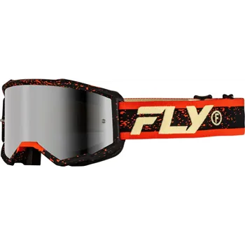 cafe 4 racer - FLY GOGGLE ZONE´25, BLK/RED - FLY RACING Googles 191361474415