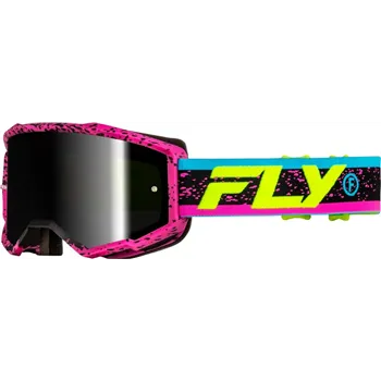 cafe 4 racer - FLY GOGGLE ZONE´25, ČIERNO/ČERVENÁ - FLY RACING Okuliare 191361474415