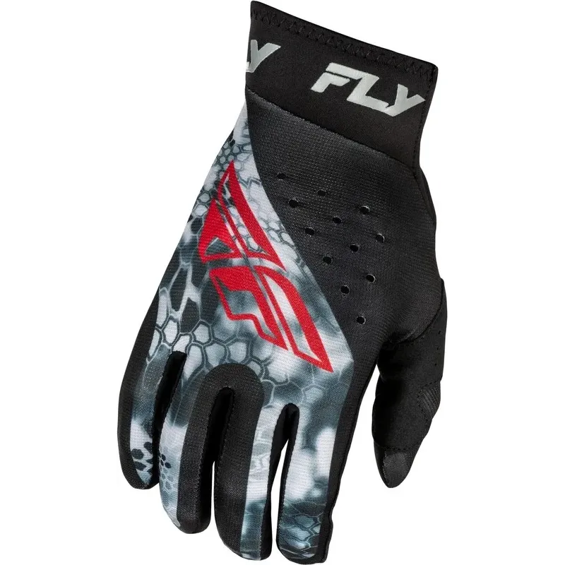 cafe 4 racer - FLY RUKAVICA PRO LITE´25 KRYPTEK, ČIERNA, 2XL - FLY RACING Rukavice 191361474781