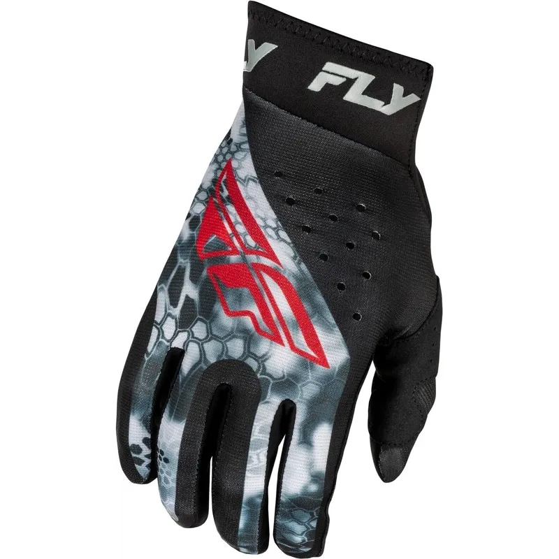 cafe 4 racer - FLY RUKAVICE PRO LITE´25 KRYPTEK, ČERNÁ, 2XL - FLY RACING Rukavice 191361474781