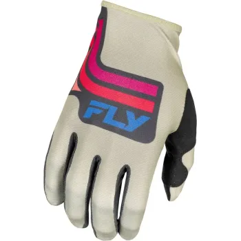 cafe 4 racer - FLY RUKAVICE F-16´25, ŠEDÁ, 2XL - FLY RACING Rukavice 191361481000
