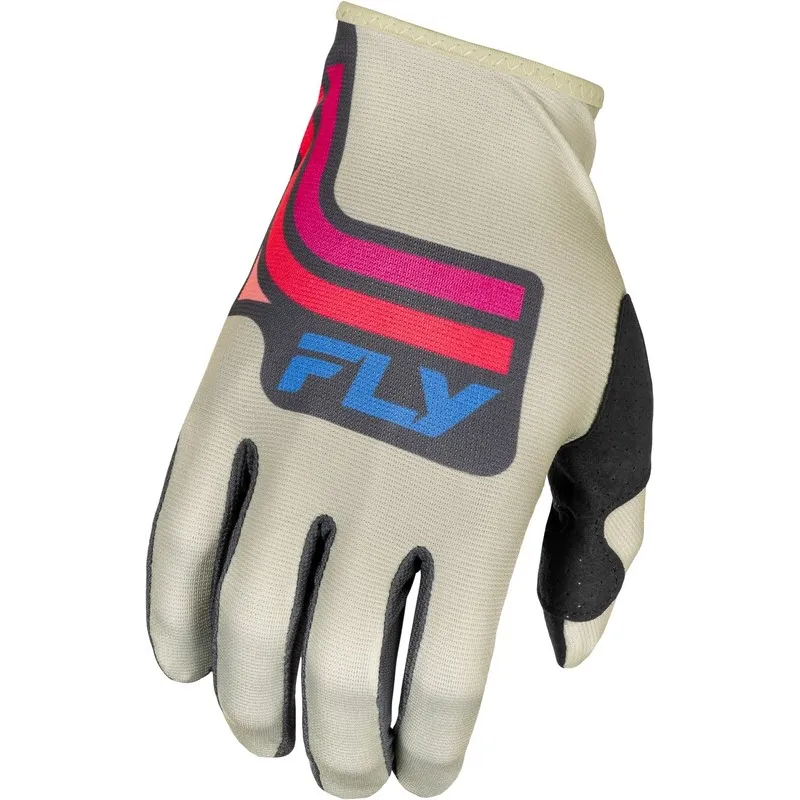 cafe 4 racer - FLY RUKAVICE LITE´25 VICE SE, ŠEDÁ, 2XL - FLY RACING Rukavice 191361479274