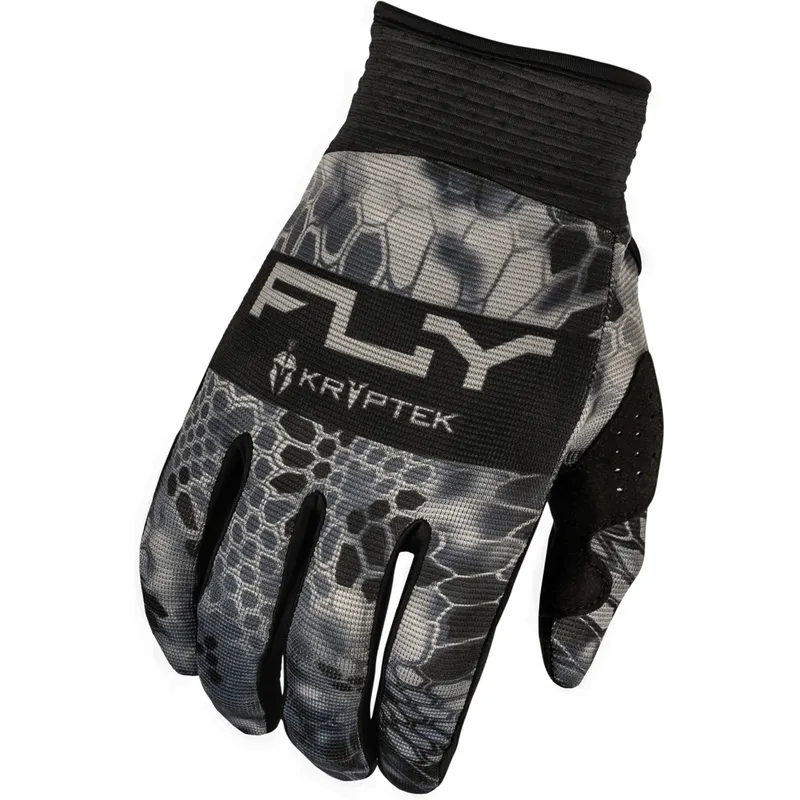 cafe 4 racer - FLY RUKAVICE F16 KRYPTEK, ŠEDÁ, 2XL - FLY RACING Rukavice 191361416255