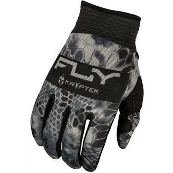 cafe 4 racer - FLY RUKAVICE F16 KRYPTEK, ŠEDÁ, 2XL - FLY RACING Rukavice 191361416255