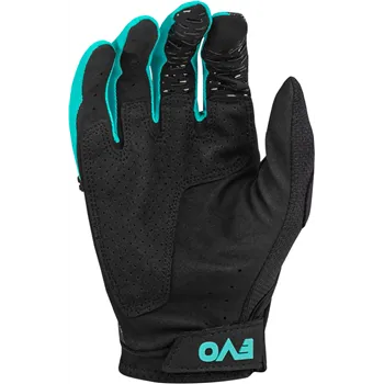 cafe 4 racer - FLY RUKAVICA EVOLUTIO DST STROBE, ČIERNA, XL - FLY RACING Rukavice 191361409141