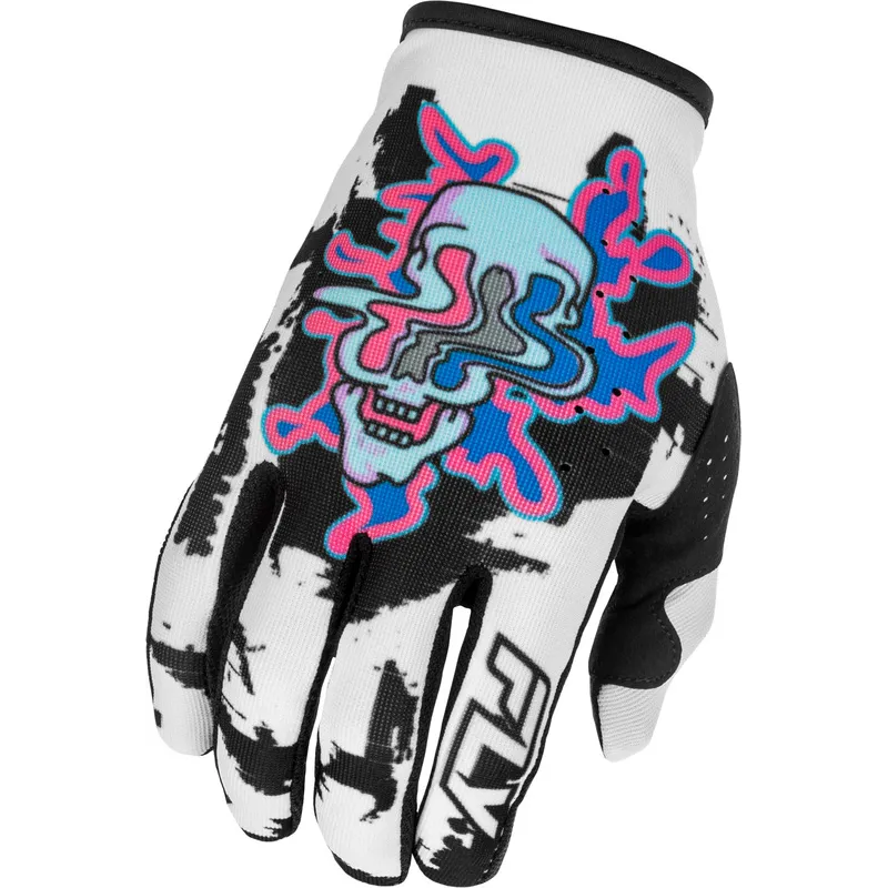 cafe 4 racer - FLY GLOVE LITE´26 WARP SE, WHT, M - FLY RACING Gloves 191361514708