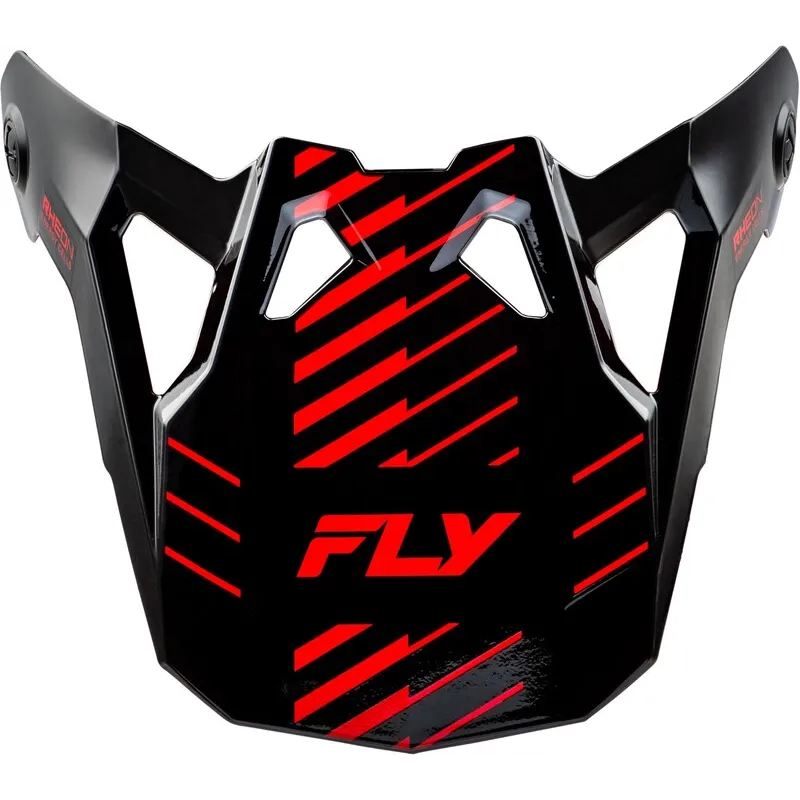 cafe 4 racer - FLY PEAK FORMULA CP SLICE, ČERVENÁ, XL/2XL - FLY RACING Štít 191361482731