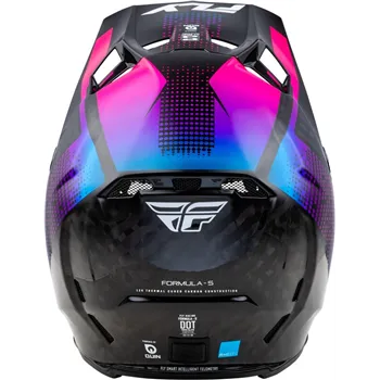 FLY PŘILBA FORMULA S CAR PROT´25, ČERNÁ, XL
