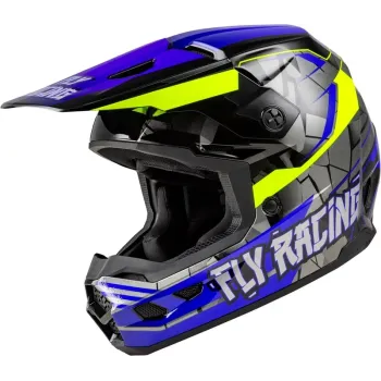 cafe 4 racer - FLY PRILBA WERX-R `23, MODRÁ, XL - FLY RACING Helmets 191361295386