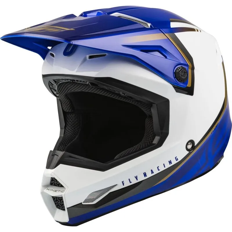 cafe 4 racer - FLY PŘILBA KINETIC VISION, MODRÁ, 2XL - FLY RACING Helmets 191361353888