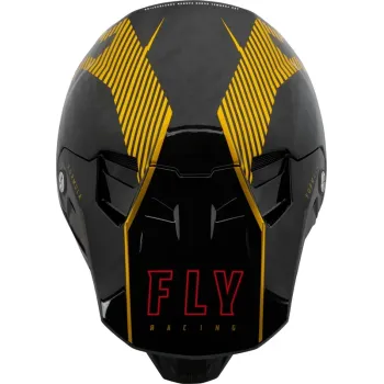 cafe 4 racer - FLY HELMT FORMULA CARB TRACER, RED, XS - FLY RACING Helmets 191361352393