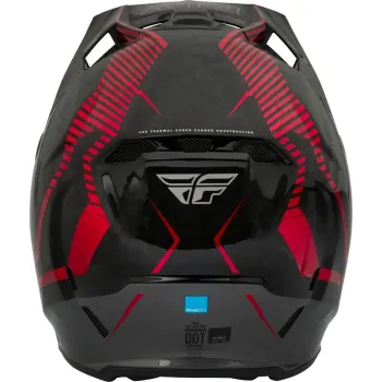 cafe 4 racer - FLY PRILBA FORMULA CARB TRACER, ČERVENÁ, XS - FLY RACING Helmets 191361352393