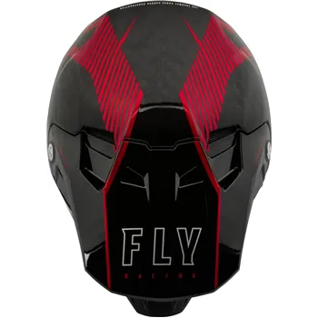 cafe 4 racer - FLY HELMT FORMULA CARB TRACER, RED, XS - FLY RACING Helmets 191361352393