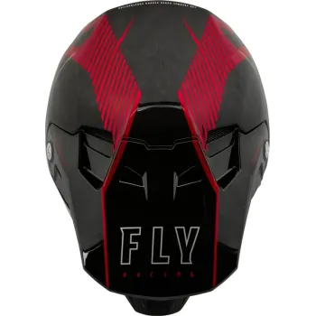 cafe 4 racer - FLY PRILBA FORMULA CARB TRACER, ČERVENÁ, XS - FLY RACING Helmets 191361352393