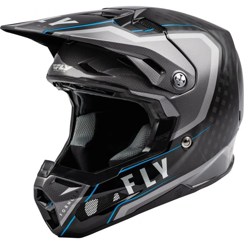 cafe 4 racer - FLY PRILBA FORMULA CARBON `22, ČIERNA, XL - FLY RACING Helmets 191361237362