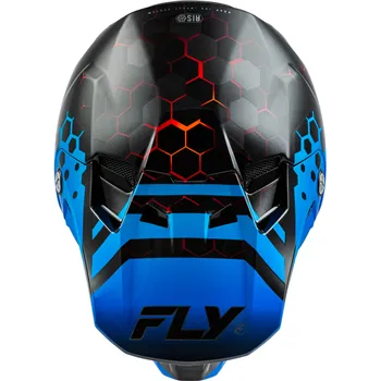 cafe 4 racer - FLY PŘILBA FORMU CC TKTONIC24, MODRÁ, XL - FLY RACING Helmets 191361460715