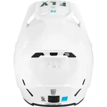 cafe 4 racer - FLY PŘILBA FORMULA S UHLÍKOVÁ YTH, BÍLÁ, ŽLUTÁ - FLY RACING Helmets 191361484445